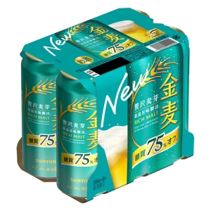 金麦 糖質75%オフ 500ml×6缶
