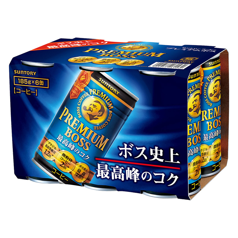 プレミアムボス (185g×6本)