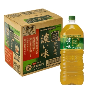 伊右衛門 濃い味(機能性表示食品) 1箱（2000ml×6本）