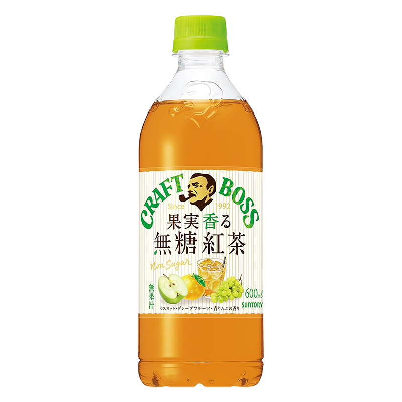 クラフトボス 果実香る無糖紅茶 600ml