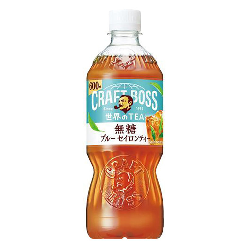 クラフトボス 世界のTEA ブルーセイロンティー 無糖 600ml