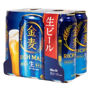金麦 500ml×6缶