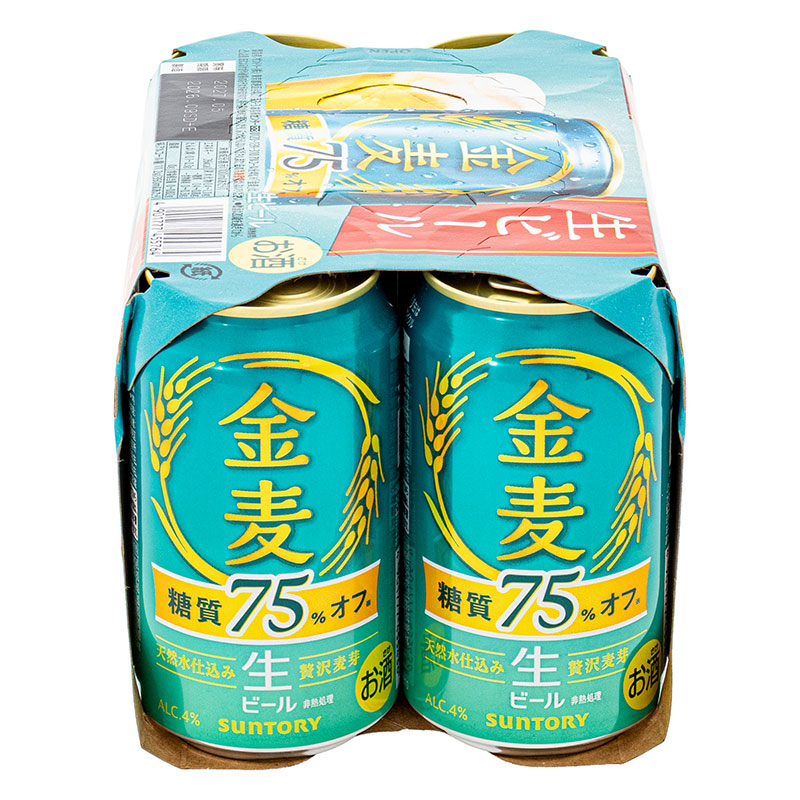 金麦 糖質75%オフ 350ml×6缶
