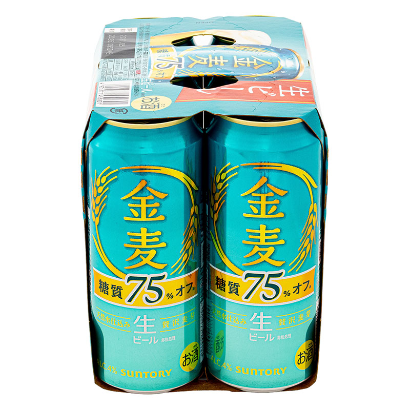 金麦 糖質75%オフ 500ml×6缶
