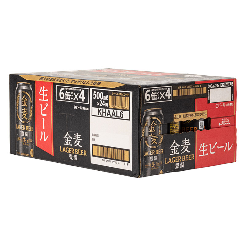 金麦 豊潤 1箱(500ml×6缶パック×4)
