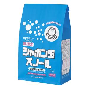 シャボン玉石けん 粉石けん スノール 無添加 紙袋 1kg