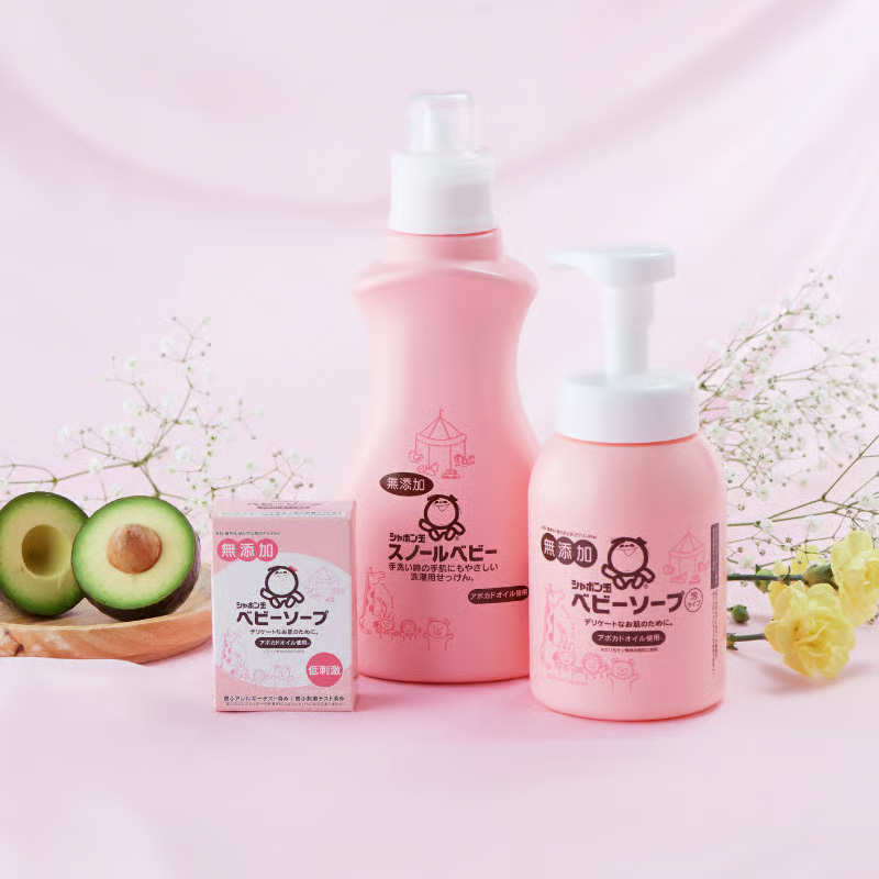 シャボン玉 ベビーソープ泡 本体 450ml