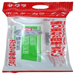 ポスターカラー 単色 12ml ライトグリーン