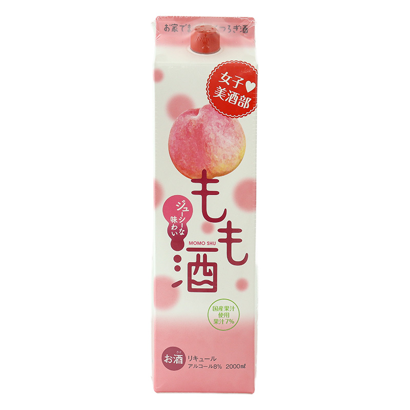 女子美酒部 もも酒 8％ 2L
