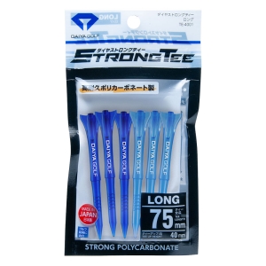 ストロングティーロング 75mm ネイビー&ブルー 6本入り TE-4001A