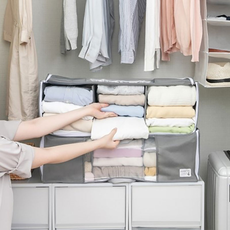 【お取り寄せ商品】出し入れ簡単がばっと収納袋II Lサイズ