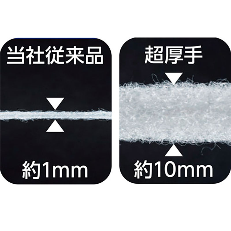 換気扇用フィルター 超厚手30cmに切れてるふんわりフィルター