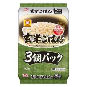 玄米ごはん 3個パック 480g
