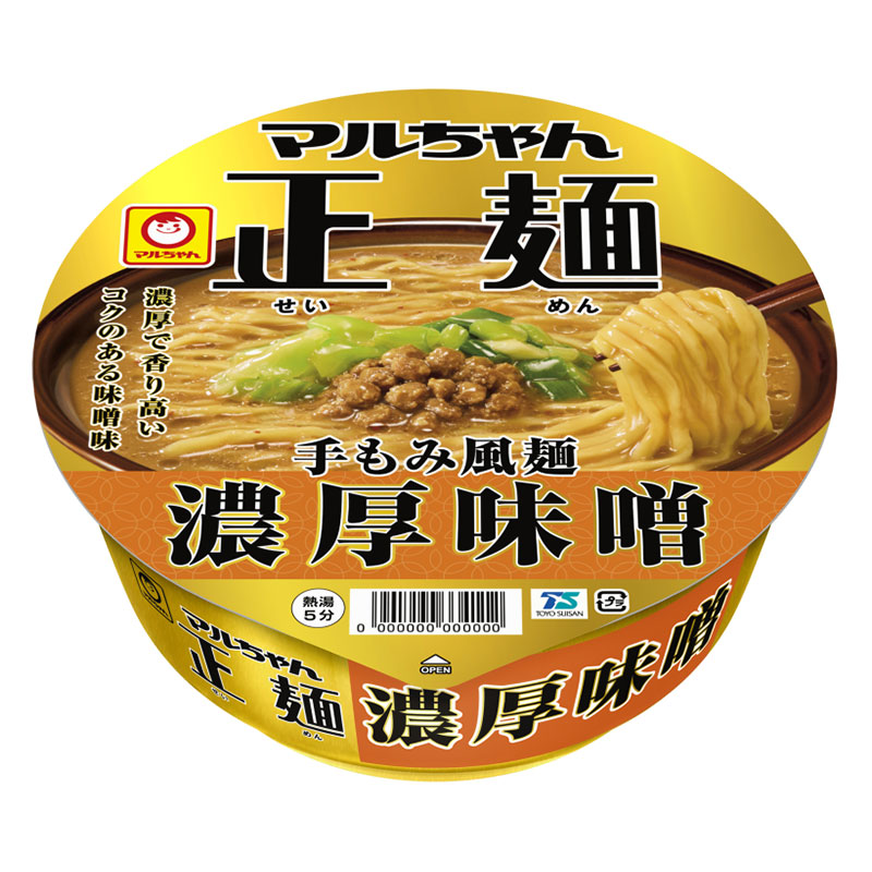 マルちゃん正麺 カップ 濃厚味噌 131g