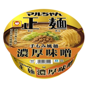 マルちゃん正麺 カップ 濃厚味噌 131g