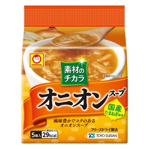 素材のチカラ オニオンスープ 5食入 36.5g