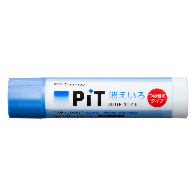 スティック糊 きえ色PIT本体 つけ替1PK 75g