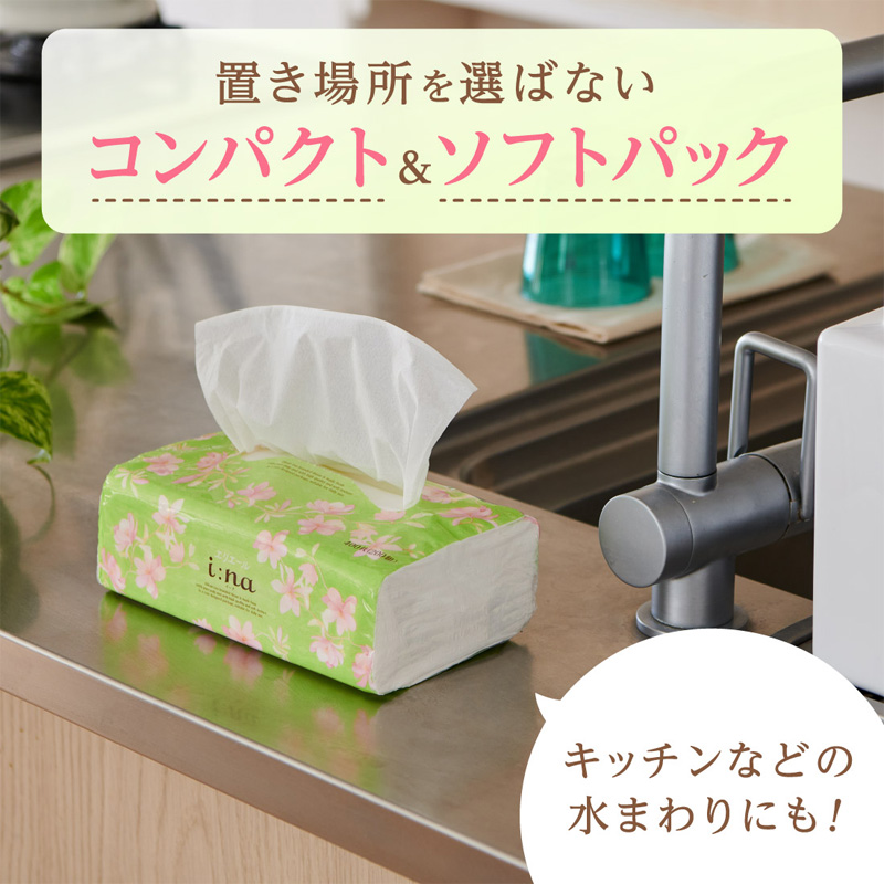 イーナソフトパックティシュー200W6P