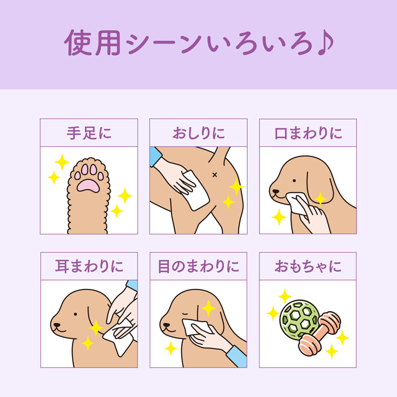 キミおもい 肌にやさしいウエットティシュー 純水99% 70枚×3P