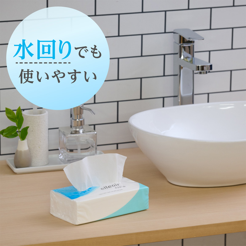 エリエール ティシュー ソフトパック 160組×8個パック