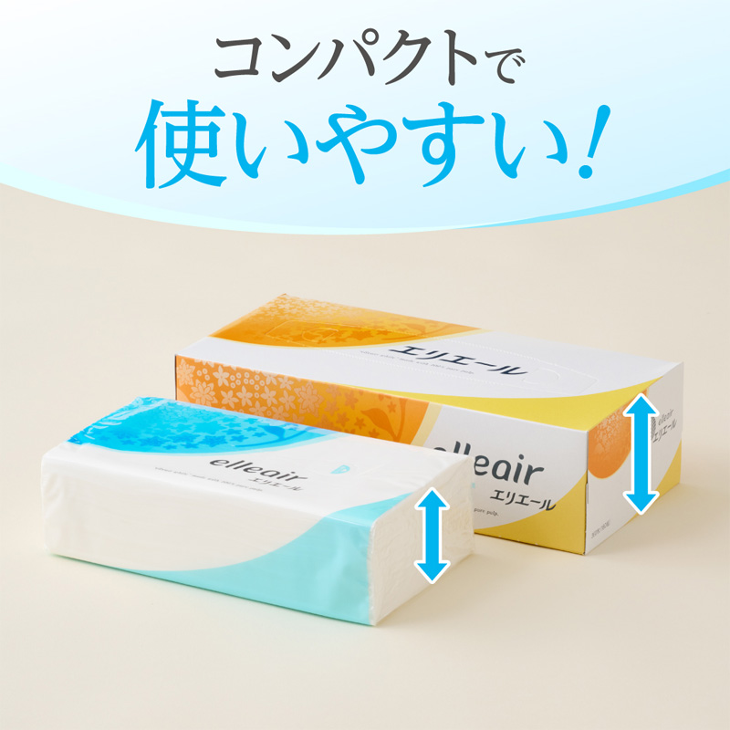 エリエール ティシュー ソフトパック 160組×8個パック