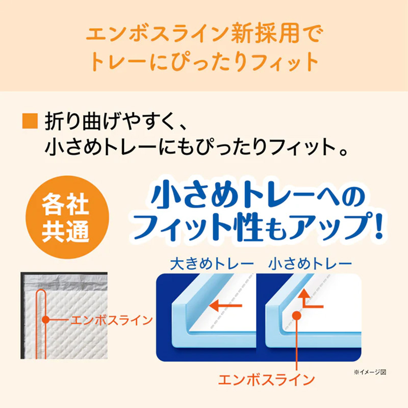 キミおもい パワフル消臭・抗菌 システムトイレ用シート 3～4日用 20枚入