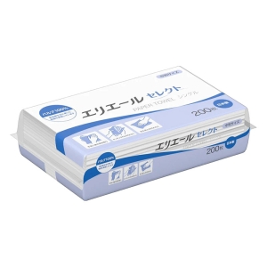 エリエール ペーパータオル セレクト(中判) 200枚