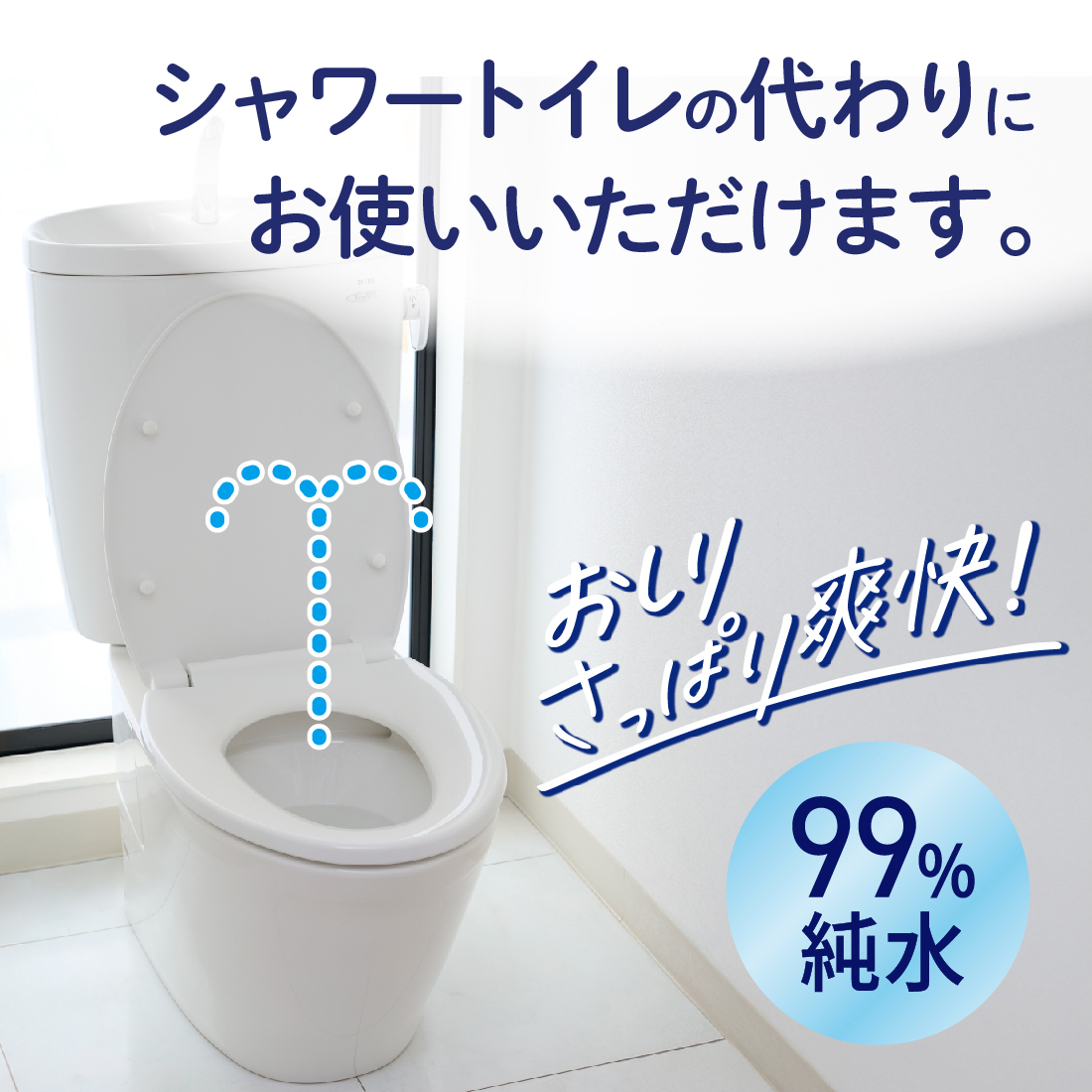 エリエール ポケットウェットティッシュ トイレに流せるタイプ 7枚×6パック