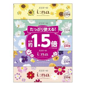 イーナティシュー 5個パック 220枚