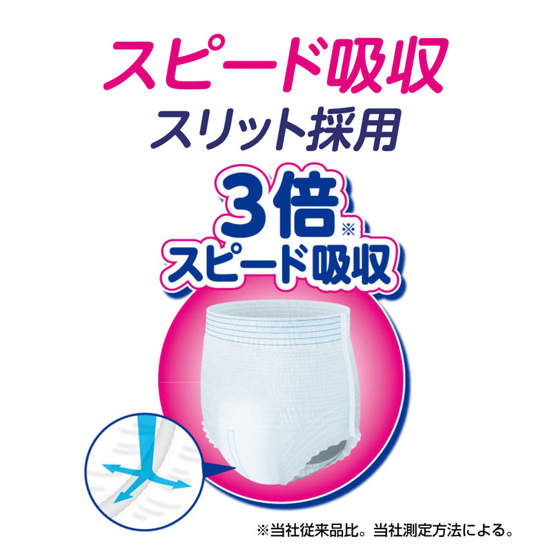 アテントうす型さらさらパンツ通気性プラス男女共用 28枚 L