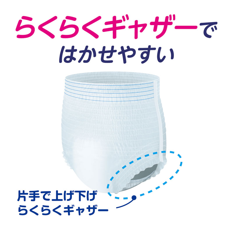 アテントうす型さらさらパンツ通気性プラス男女共用 28枚 L