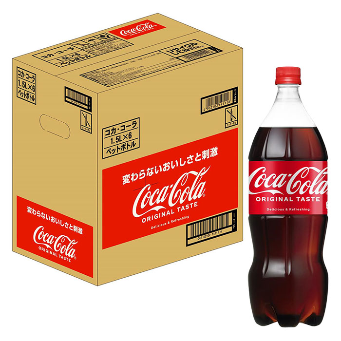コカ・コーラ 1箱(1.5L×6本) ｜ ミスターマックスオンラインストア