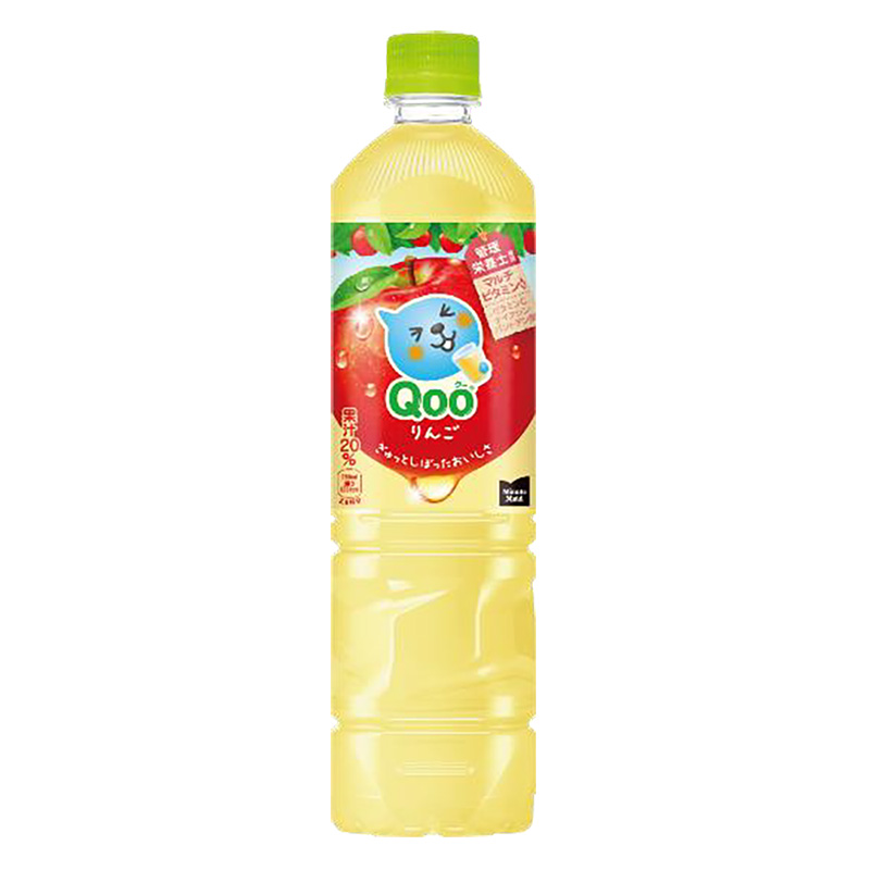 ミニッツメイト Qoo りんご 950ml ｜ ミスターマックスオンラインストア