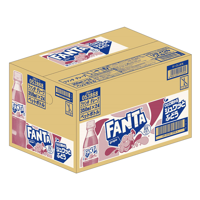 ファンタグレープ 1箱(350ml×24本) ｜ ミスターマックスオンライン 