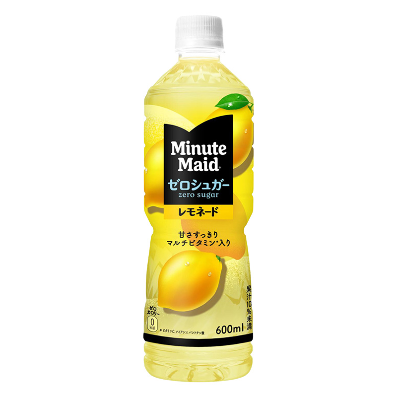 ミニッツメイド ゼロシュガーレモネード 1箱(600ml×24本)