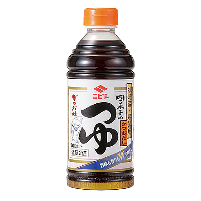 ニビシ 四季のつゆかつお濃厚2倍 500ml