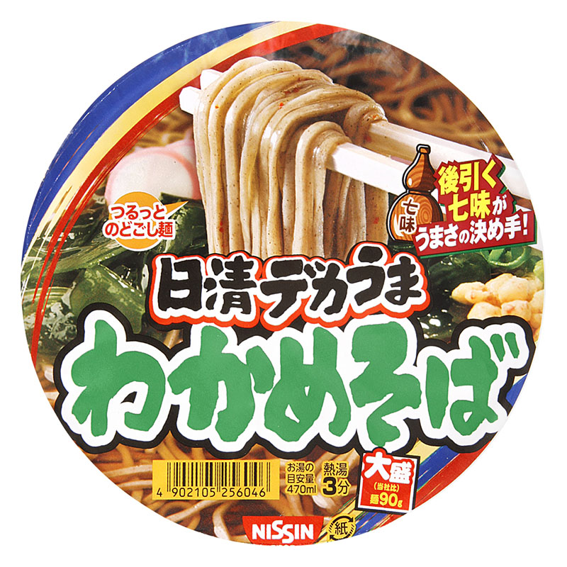 デカうま わかめそば 106g