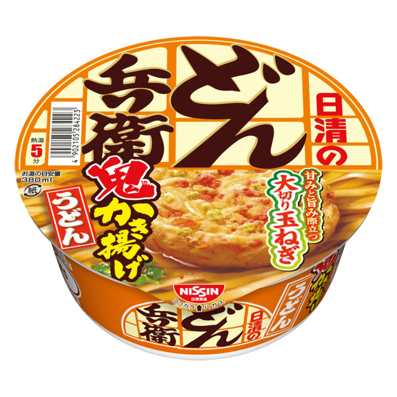 日清のどん兵衛鬼かき揚げうどん 96g