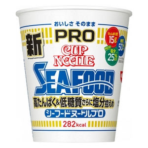 カップヌードルPRO 高たんぱく&低糖質さらに塩分控えめ シーフードヌードル 78g
