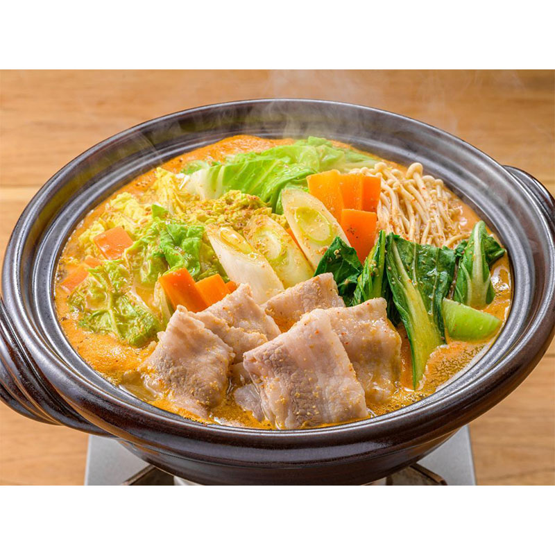 〆まで美味しい ごま豆乳鍋つゆ赤 ストレート 750g