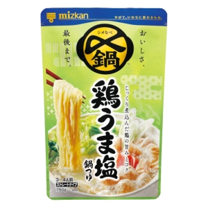 〆まで美味しい 鶏うま塩鍋つゆ 750g