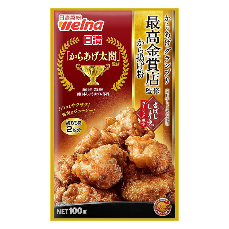 からあげグランプリ最高金賞店監修から揚げ粉 香ばししょうゆ味ガーリック風味 100g