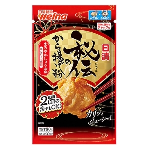 秘伝のから揚げ粉 まろやかしょうゆ味 にんにく不使用 80g