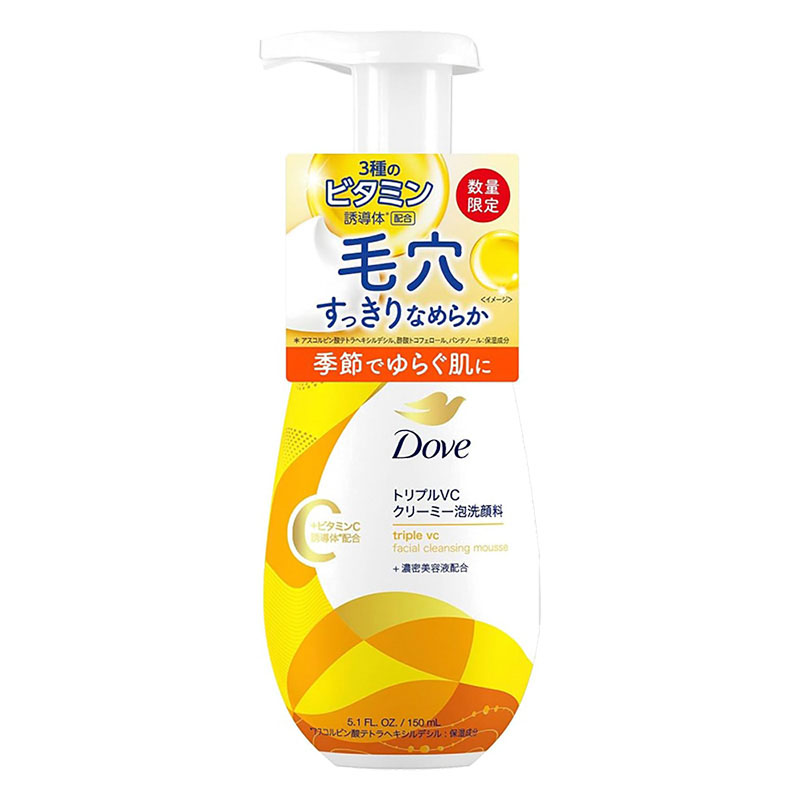 ダヴ トリプルVC クリーミー泡洗顔料 150ml