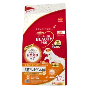 ビューティープロ ドッグ 食物アレルゲンに配慮 1歳から 4.7kg