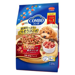 コンボ ドッグ Wお肉入り 720g(180g×4袋)