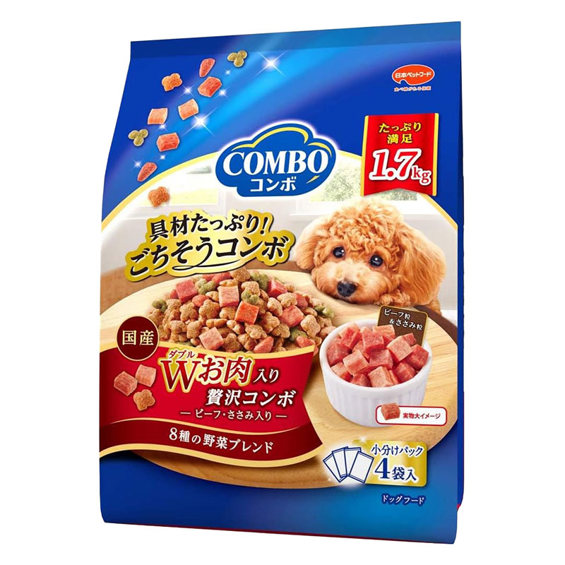 コンボ ドッグ Wお肉入り 成犬用 1.7kg