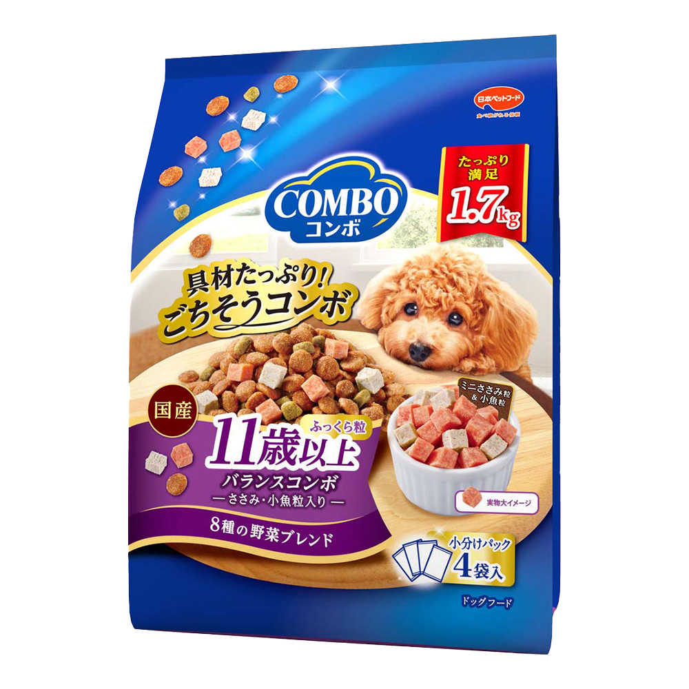 コンボ ドッグ 11歳以上 1.7kg(425g×4袋入)
