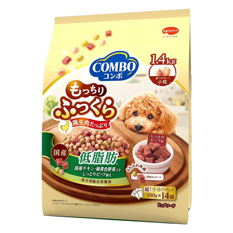 コンボ ドッグ もっちりふっくら 低脂肪 1.4kg