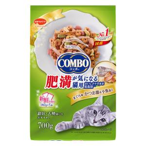 コンボ キャット 肥満が気になる猫用 まぐろ味・かつお節・小魚添え 700g